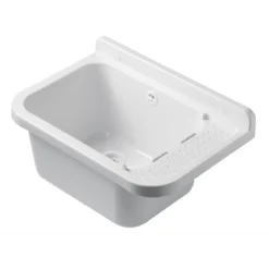 Acquaio per Esterno 50x34 Pilozzo a Muro Lavandino Terrazzo in Resina