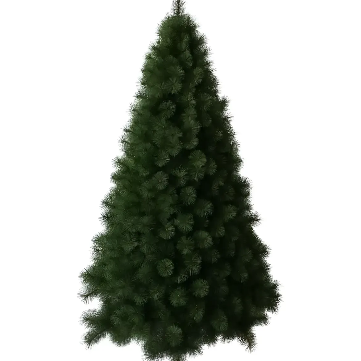 Albero di Natale Alto 240 cm Folto Verde Base 160 cm Rami Realistici