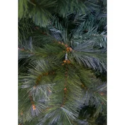 Albero di Natale Alto 180 cm Folto Verde Base 124 cm Rami Realistici