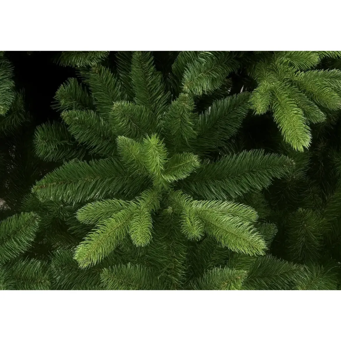 Albero di Natale Effetto Realistico Verde Altezza 240 cm in PVC PE