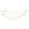 Amaca da Giardino a Rete con Stecche in Legno 80x200 cm Senza Telaio