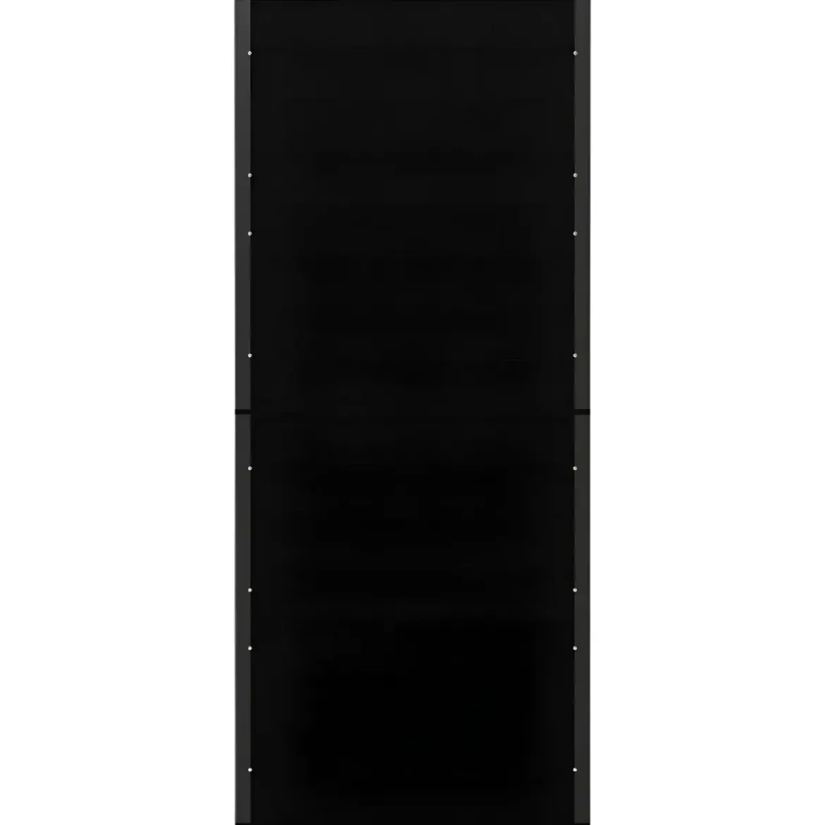 Armadio Alto 68x37x163 cm da Esterno e Interno 3 Ripiani Regolabili