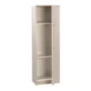 Armadio 1 Anta 150 Olmo Mobile con Ripiani Multiuso Bagno Salvaspazio Ufficio