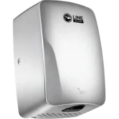 Asciugamani Elettrico da Bagno a Parete Automatico 500W Inox Satinato