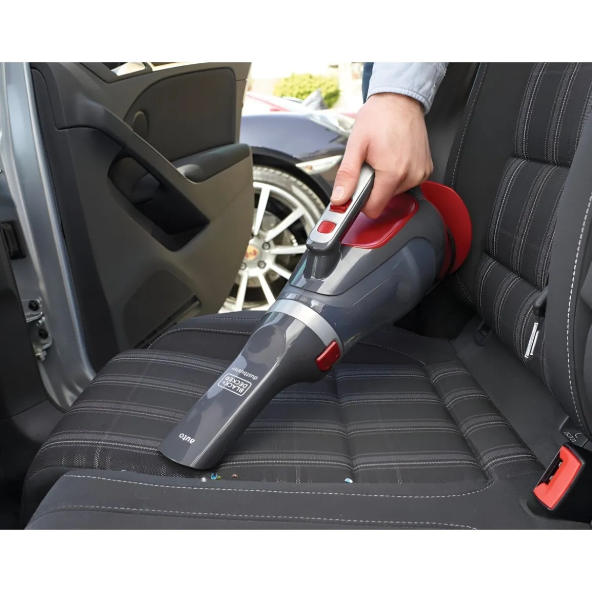 Aspirapolvere Portatile Black+Decker per Auto 12V Cavo 5m Ciclonico