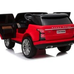 Auto Elettrica Bambini 4x4 Range Rover Rosso Display Touch Telecomando