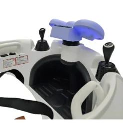 Auto Elettrica Hello Kitty per Bambini 6V Bianco USB e Telecomando