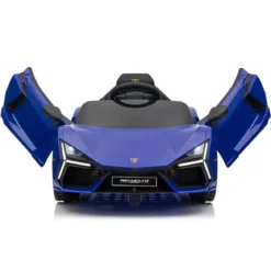 Auto Elettrica per Bambini 10,8V Lamborghini Revuelto Blu Radiocomando