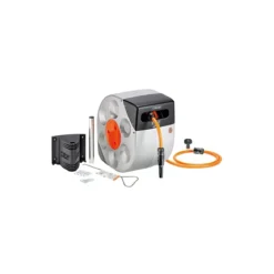 Avvolgitubo Automatico 30 a Muro da Parete Porta Tubo Acqua Giardino Innaffiare