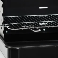 Barbecue a Carbonella da Giardino con Griglia Regolabile Paravento