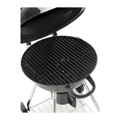 Barbecue a Carbone Rotondo Pupo Diam 47 Griglia Acciaio inox Grigliata 56x60xh82