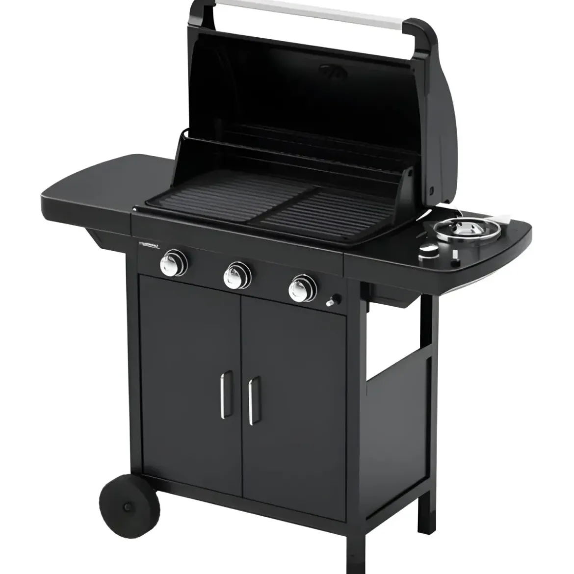 Barbecue a Gas Campignaz Compact 3 LS con Fornello Laterale