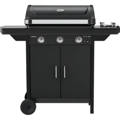 Barbecue a Gas Campignaz Compact 3 EXS con Griglia e Piastra Reversibile