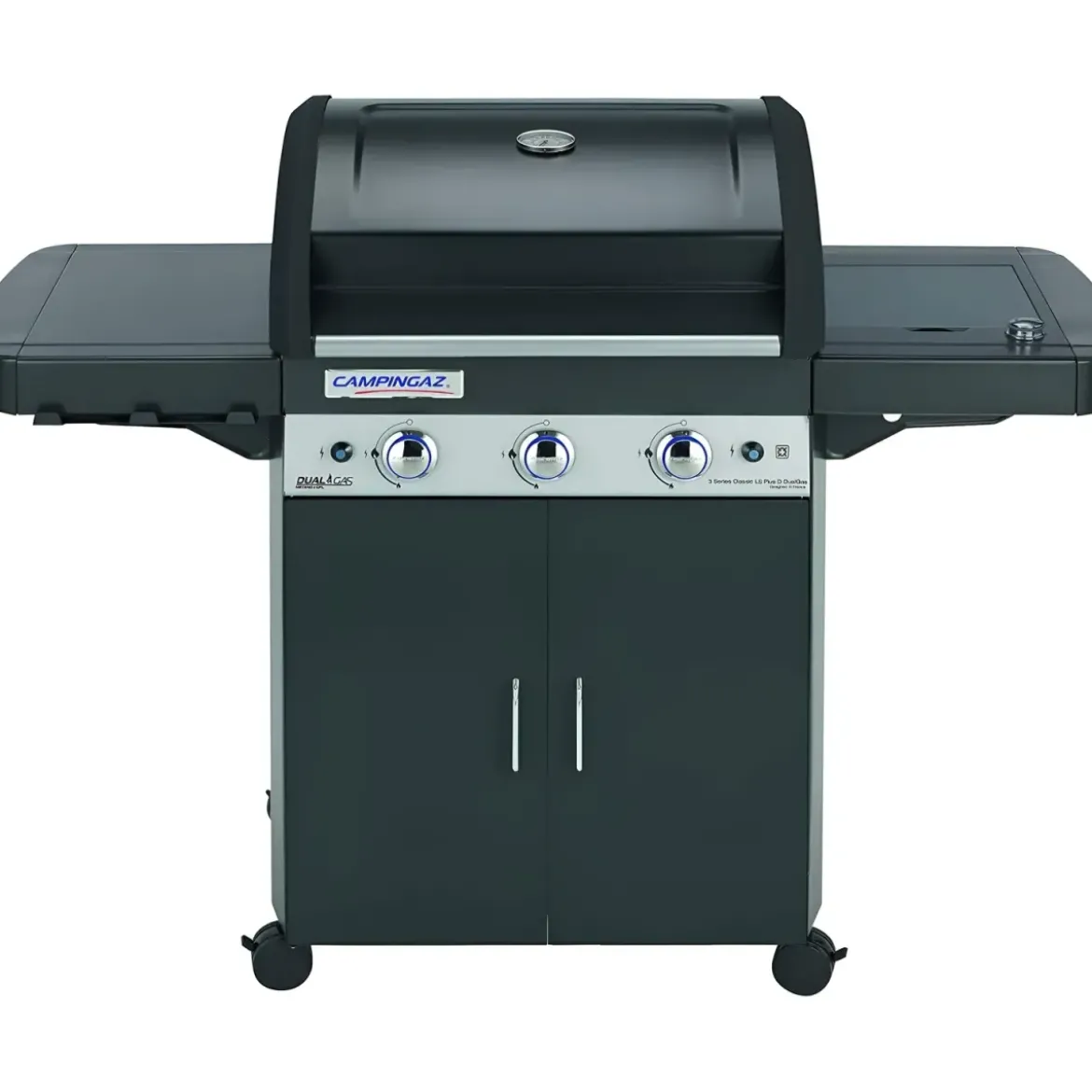 Barbecue a Gas con Piastra di cottura in Ghisa