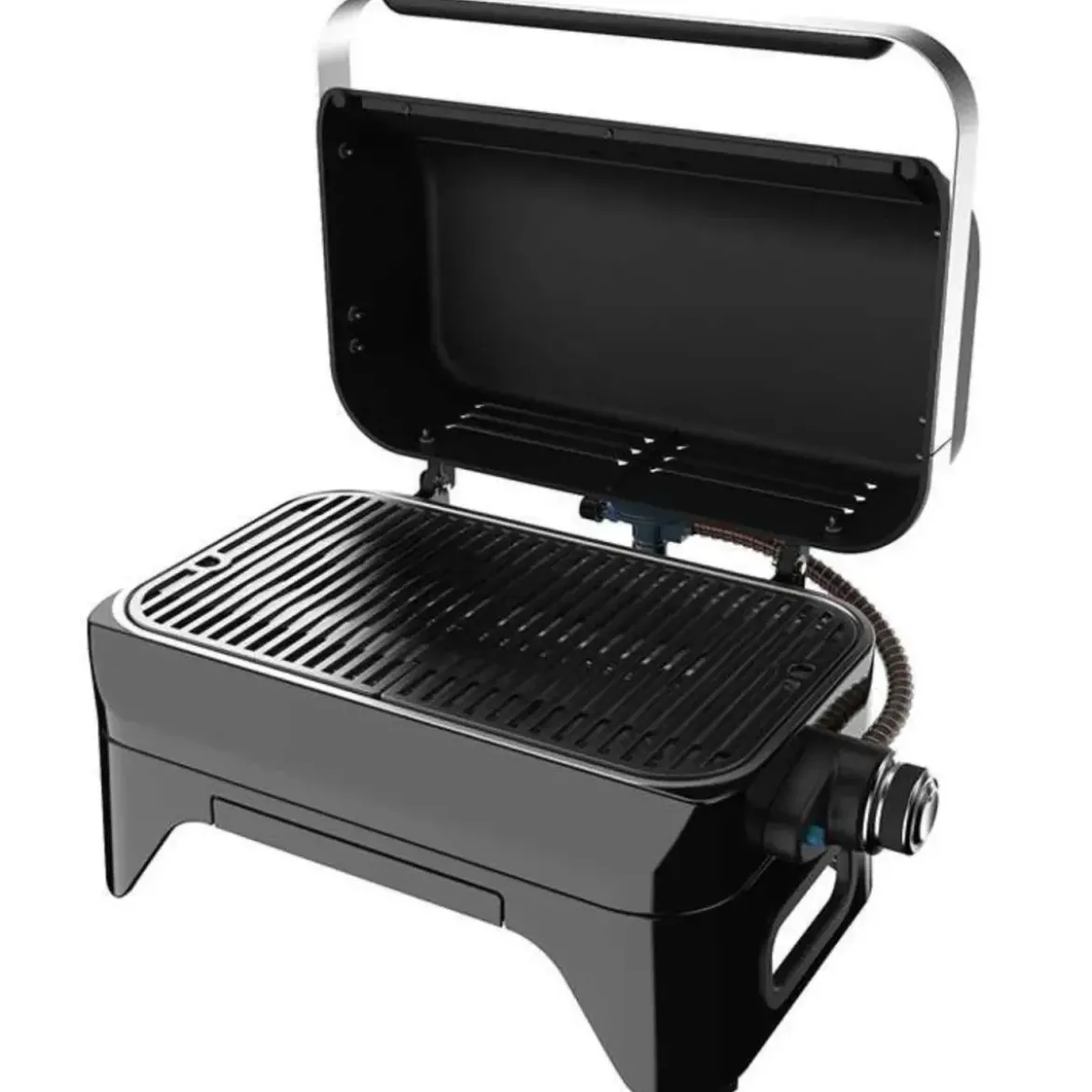 Barbecue a Gas da Tavolo Campignaz 2,4kW Griglia in Ghisa Portatile
