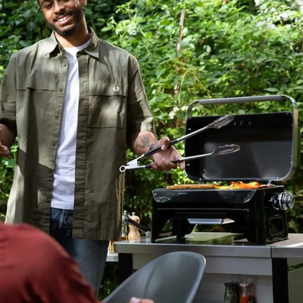 Barbecue Campignaz a Gas 2,4kW da Tavolo Portatile per Esterni