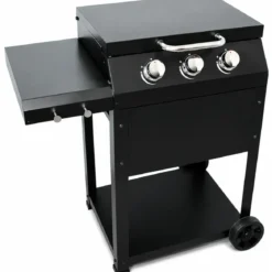Barbecue da Esterno a Gas 3 Bruciatori 8,5 kW in Acciaio Inox