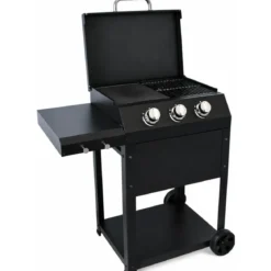 Barbecue da Esterno a Gas 3 Bruciatori 8,5 kW in Acciaio Inox