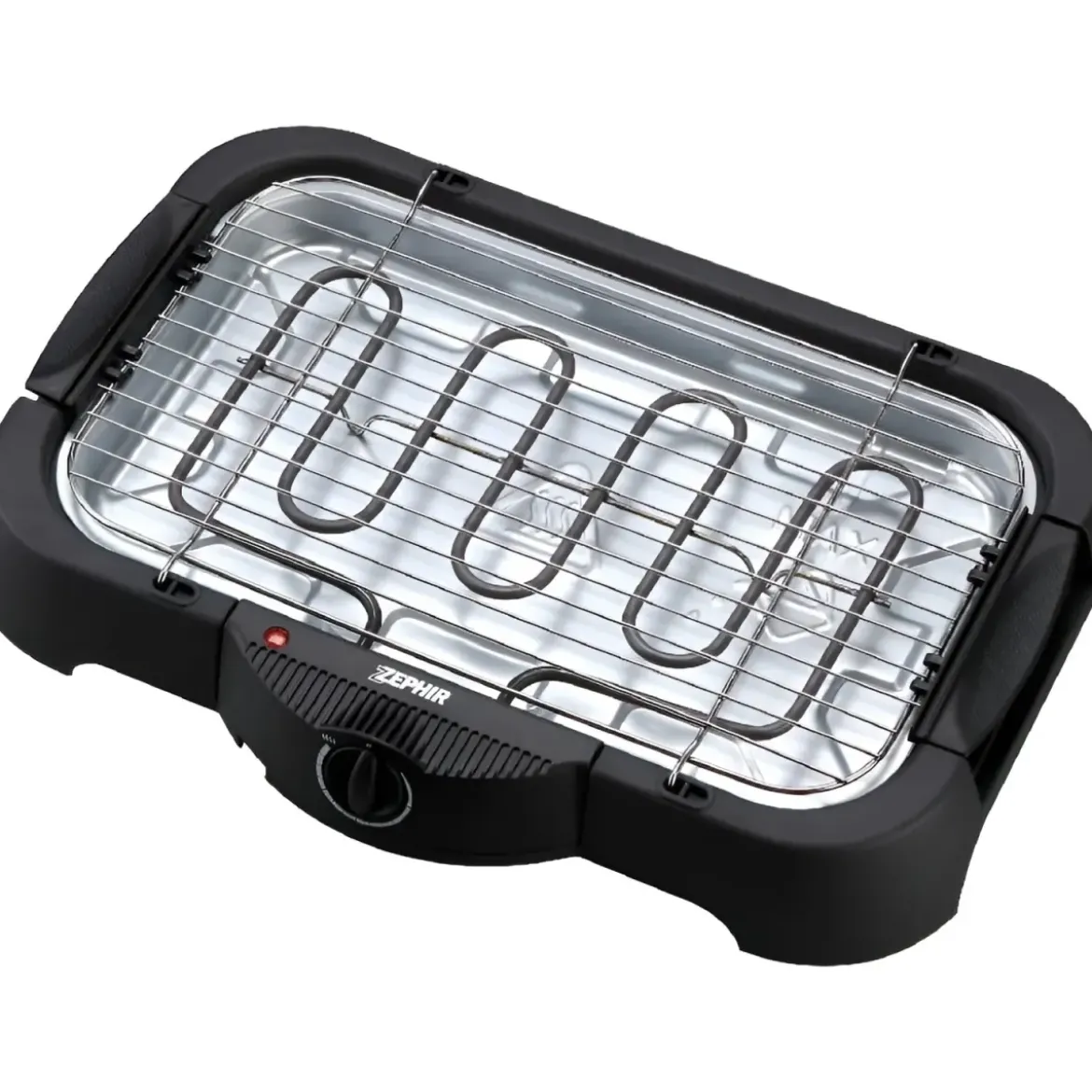 Barbecue Elettrico da Tavolo Zephit 2000 W Termostato Regolabile