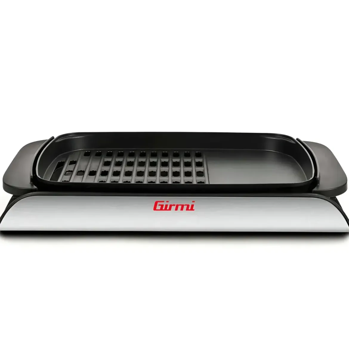 Barbecue Elettrico 2000W Piastra Antiaderente Liscia Rigata da Tavolo