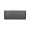 Baule in Resina Cassapanca da Giardino Esterno per Interno Portatutto Plastica