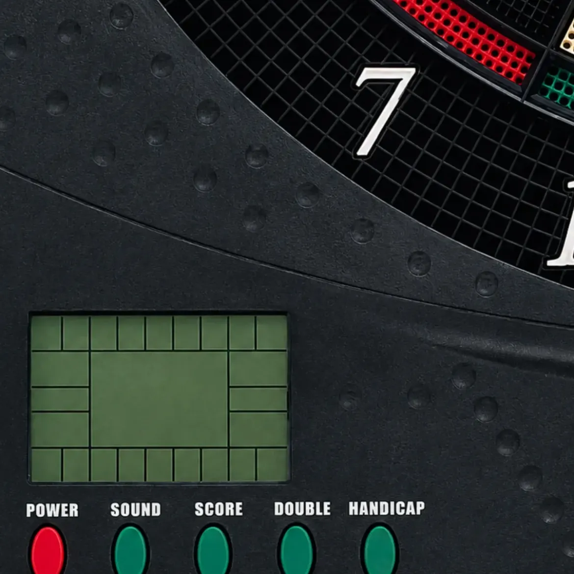 Bersaglio Freccette Elettronico con Armadietto 32 Giochi 6 Frecce
