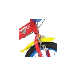 Bicicletta Bambini 16" Paw Patrol Rosso Rotelle Removibili Borraccia
