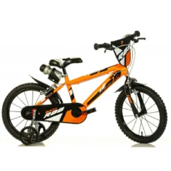 Bicicletta da Bambino 14 Pollici 3 4 5 anni Rotelle Freno Bici Bimbo