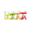 Bicicletta per Bambina 16 Pollici Princess 4 5 6 7 Anni con Rotelle