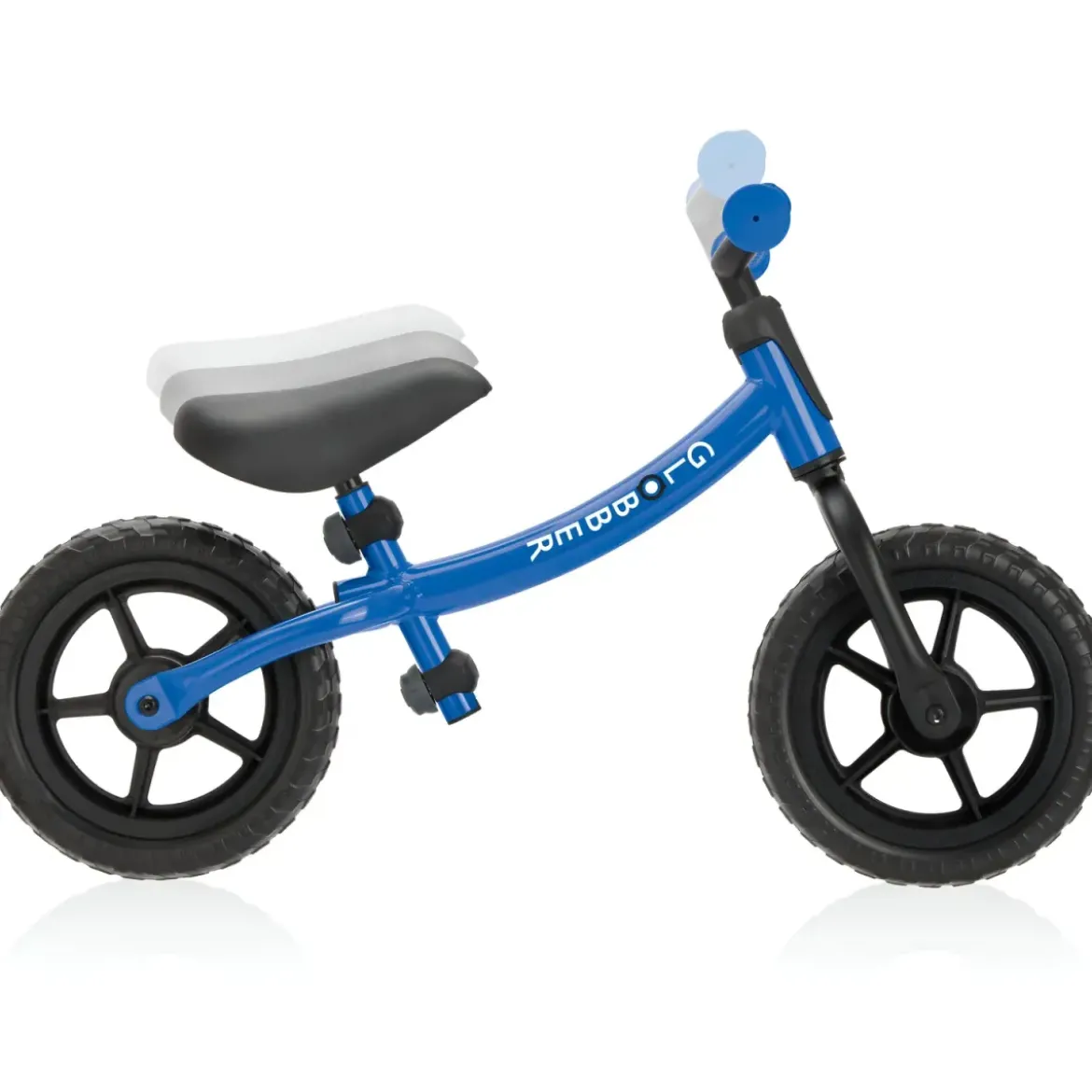 Bicicletta per Bambini 2-5 anni Blu Navy Regolabile per Equilibrio