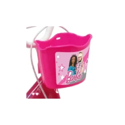 Bicicletta per Bambini 14" Barbie Rosa Rotelle Cestino Portabambola