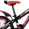 Bicicletta per Bambini Mountain Bike 20" V-Brake Ammortizzata Rossa