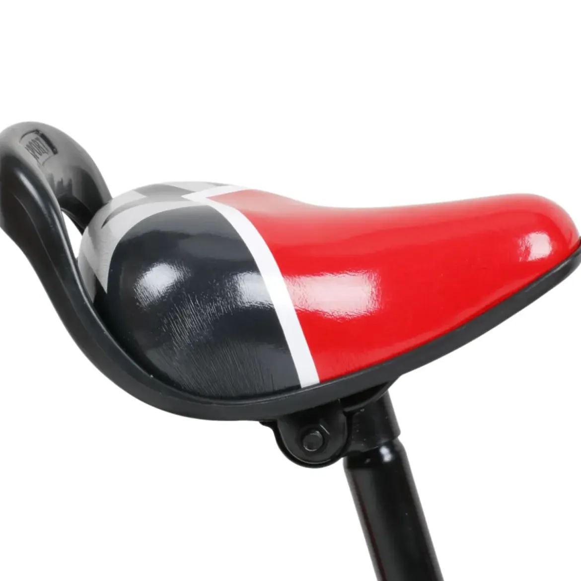 Bicicletta per Bambini 14" Rosso Rotelle Laterali con Freno a Disco