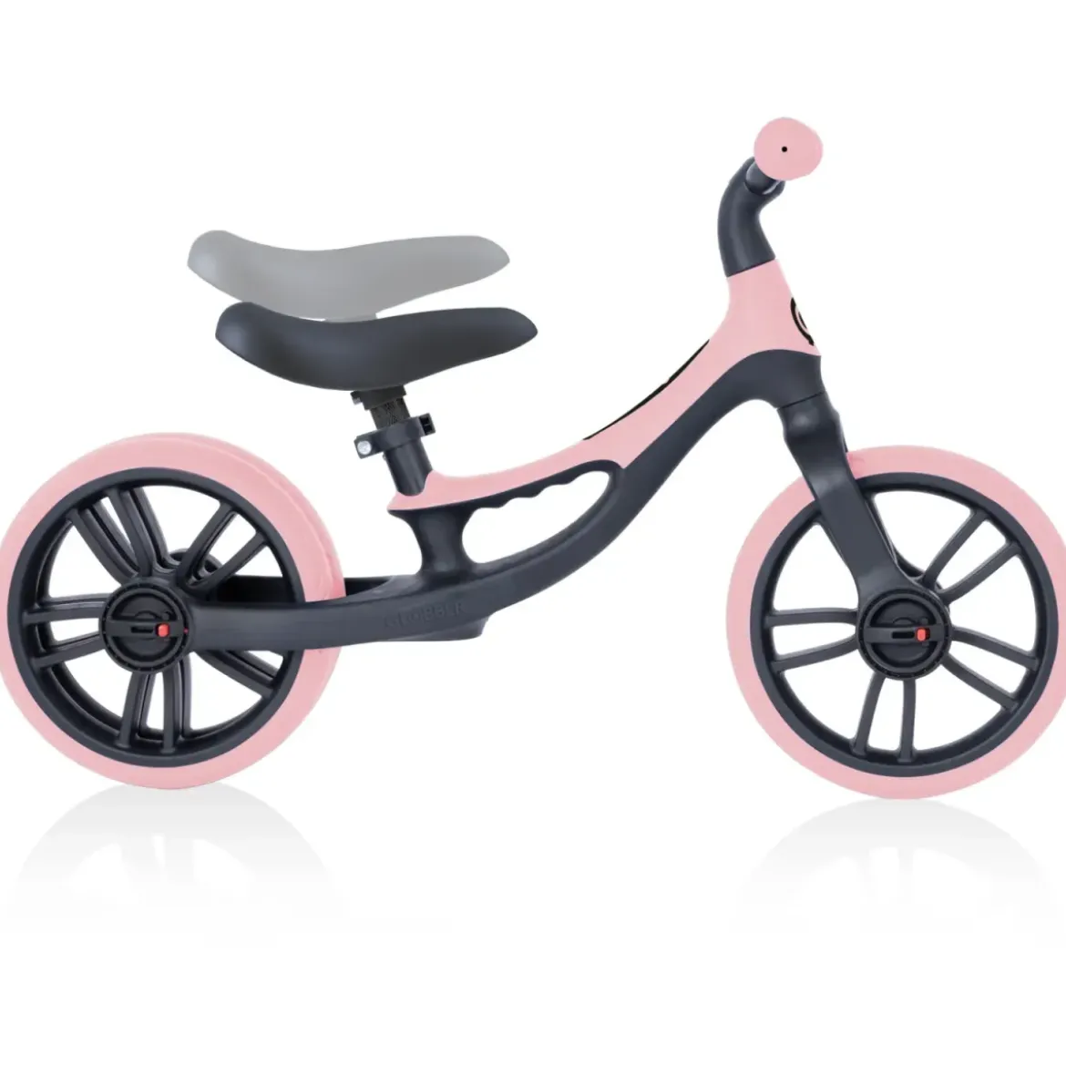 Bicicletta Senza Pedali per Bambini 2-5 Anni Rosa Sella Regolabile