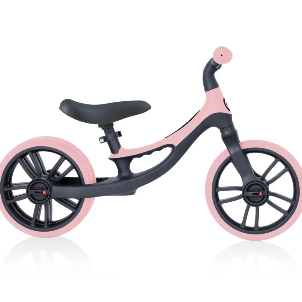 Bicicletta Senza Pedali per Bambini 2-5 Anni Rosa Sella Regolabile