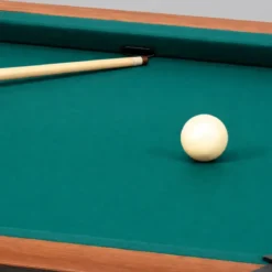 Biliardo Trasformabile in Tavolo da Pranzo Piano Gioco in MDF 181x91cm