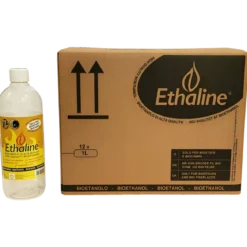 Bioetanolo 36 Taniche 1L per Biocamini e Stufe Combustibile Naturale