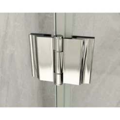 Box Cabina Doccia Anta Battente 80 90 100 120 140 Fissa Angolare 8mm Cristallo