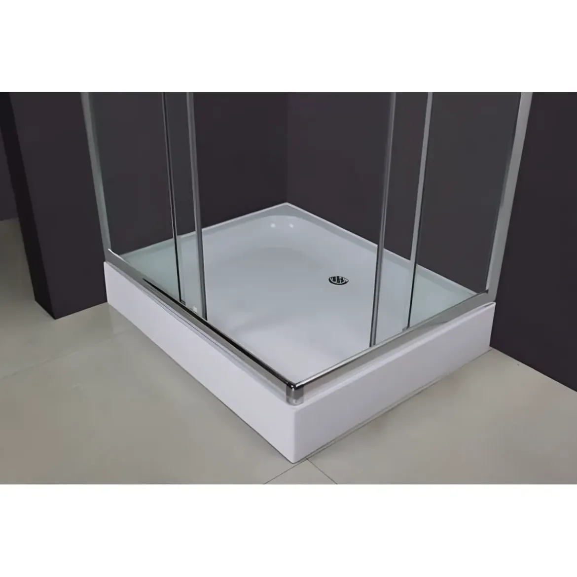 Box Doccia Cristallo 4mm Angolare Ante Scorrevoli Quadrato Rettangolare
