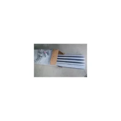 Box Doccia in PVC 1 Porta a Soffietto Angolare 2 Lati Apertura a Parete Angolo