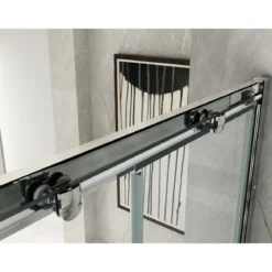 Box Doccia 3 Lati 6 mm Opaco Scorrevoli Angolare 1 Anta fissa 70 x 80 90 100 120