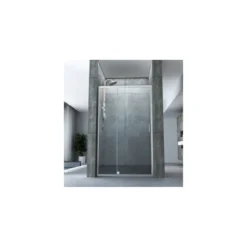 Box Doccia Nicchia 6 mm Anta Fissa Battente 90 100 110 120 130 140 in Cristallo