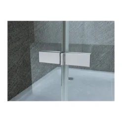 Cabina Box Doccia 3 Lati Anta a Libro 60 70 80 90 100 a Battente Porta Cristallo