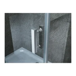 Cabina Box Doccia 3 Lati Porta Scorrevole in Cristallo 8 mm