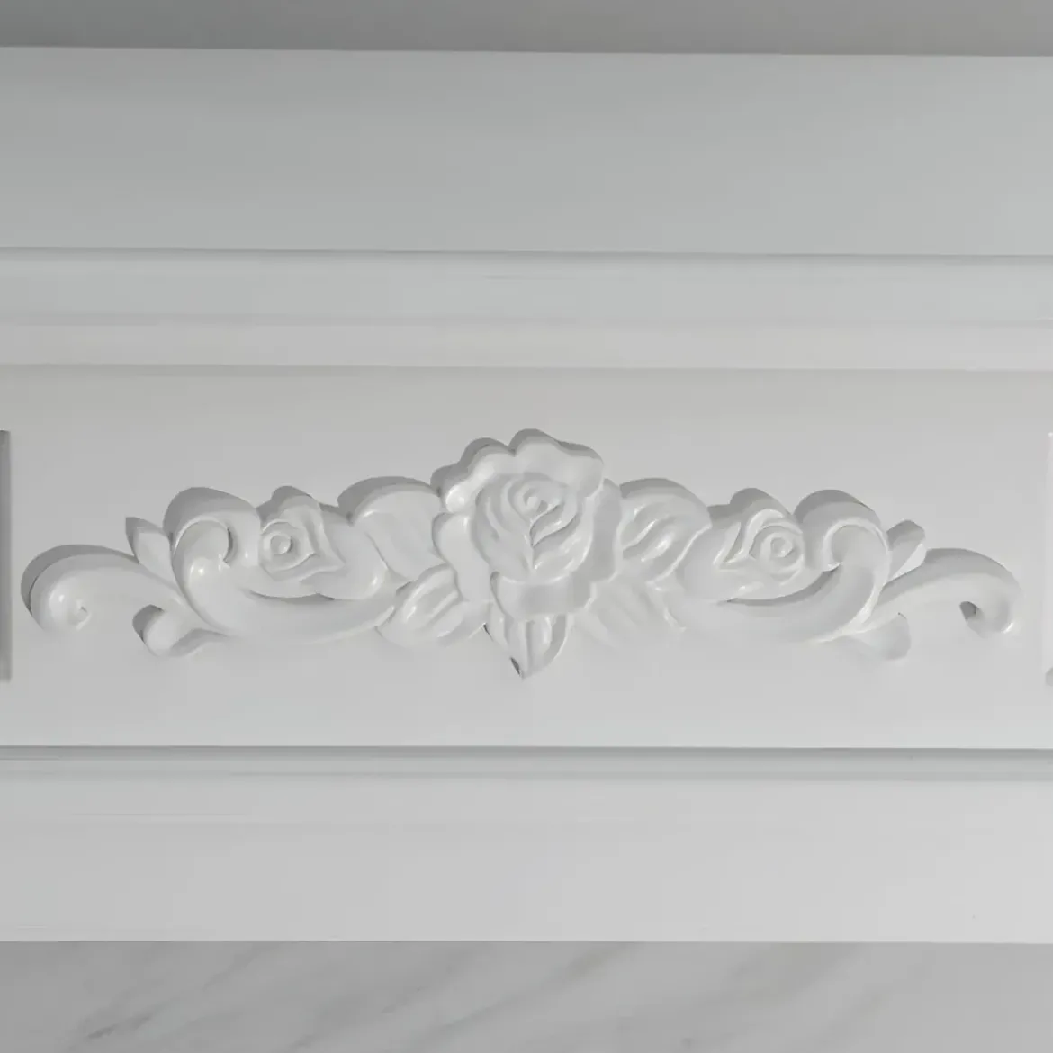 Camino a Bioetanolo da Interno 1,8L Bianco Effetto Marmo 3,4 kW