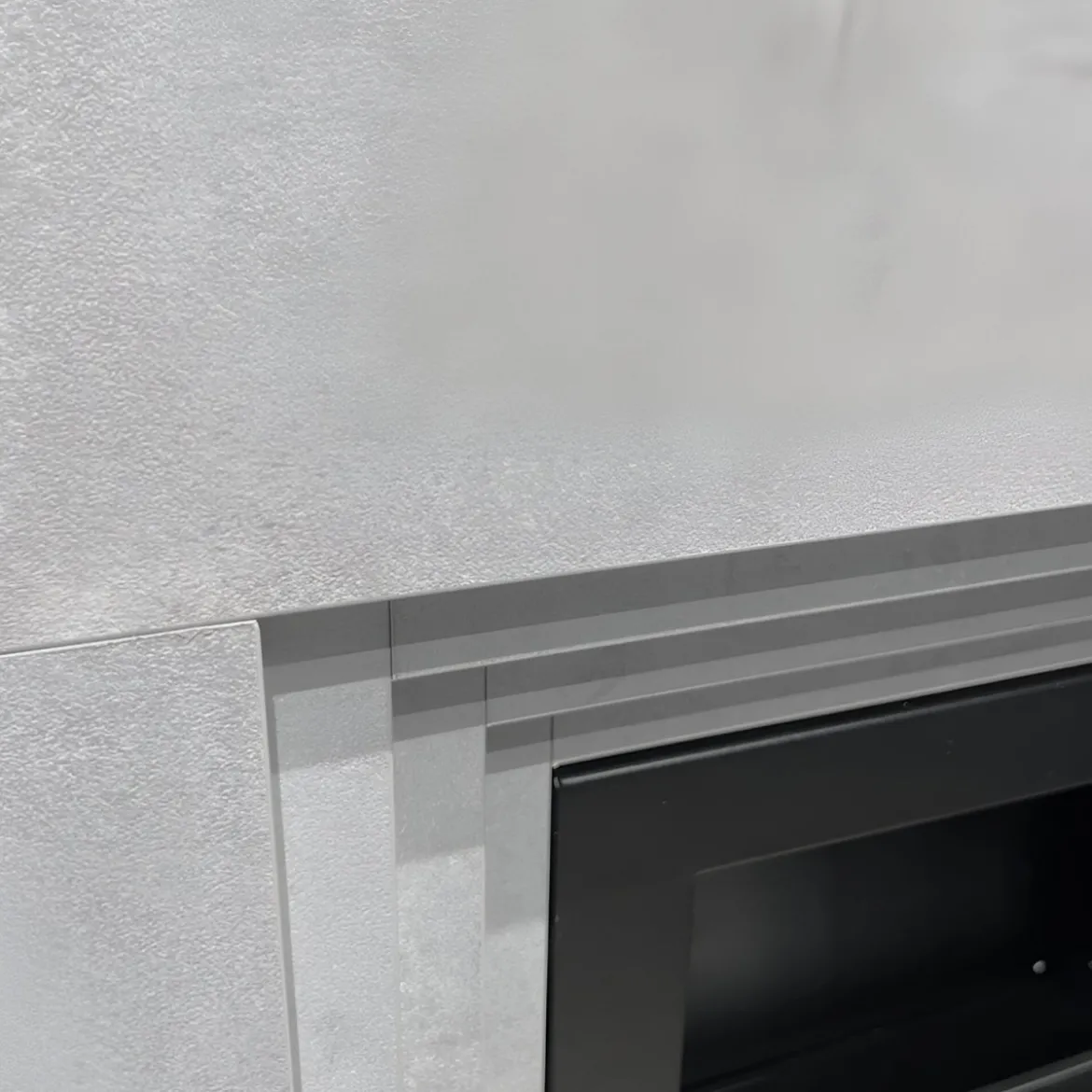 Camino a Bioetanolo 1,8L da Terra 3,4 kW Legno Effetto Cemento Moderno