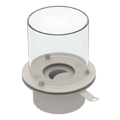 Camino Bioetanolo 1,5L Bianco Ø40 da Terra Fiamma Reale Portatile