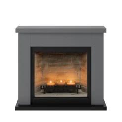 Camino da Arredo a Candele TAGU ZenFlame Frode Grigio