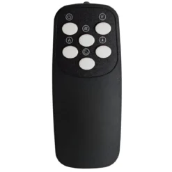 Camino Elettrico da Parete 1500 W Vetro Temperato LED Multicolore