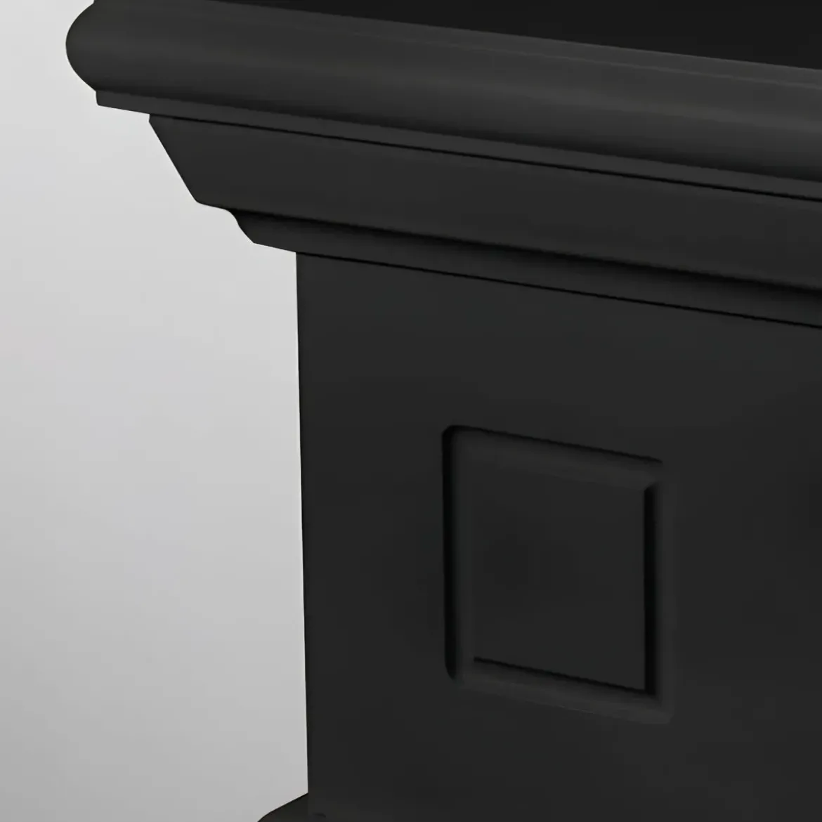 Camino Elettrico da Pavimento 1800W Legno MDF Nero per Soggiorno